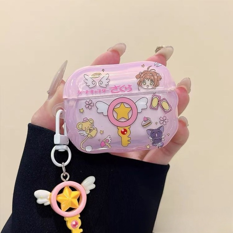 Airpod Case Cover - Kartun Cardcaptor Sakura Tongkat Ajaib Airpods