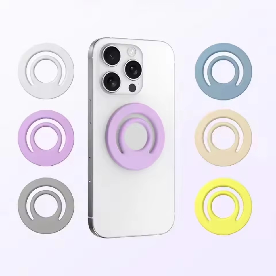 Phone Accessories For Car - Penyangga Ponsel Magnetik Silikon dengan Cincin