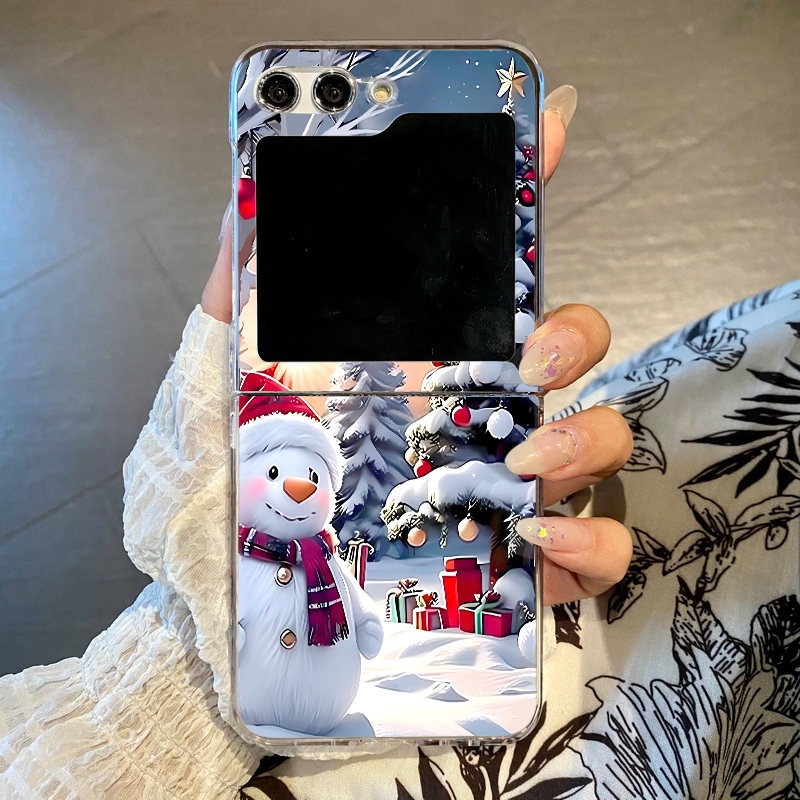 Phone Case Clear - Casing Ponsel Motif Rusa dan Manusia