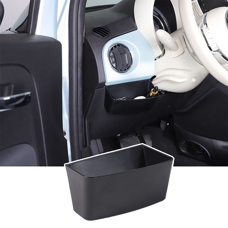 Phone Accessories For Car - Untuk Fiat 500 2010-2026 Kotak Penyimpanan