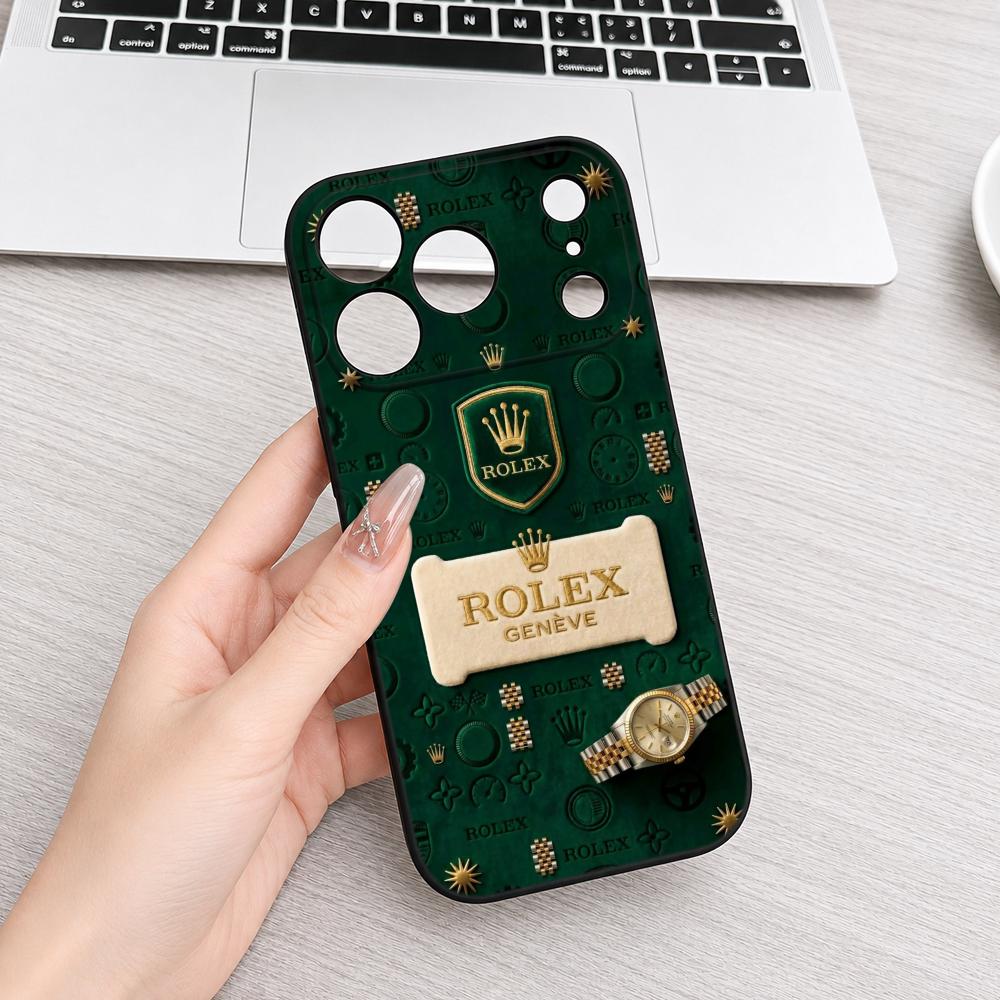 Phone Case Clear - Casing HP R-Rolex untuk iPhone 17