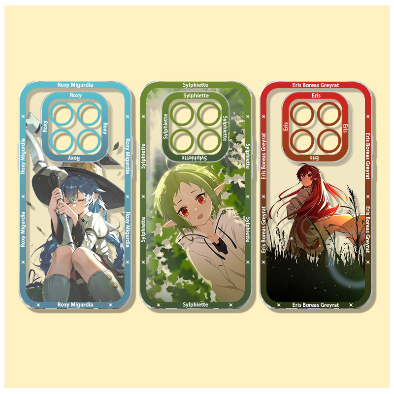 Phone Case Clear - Casing M-Mushoku T-tensei Sylphiette untuk Xiaomi