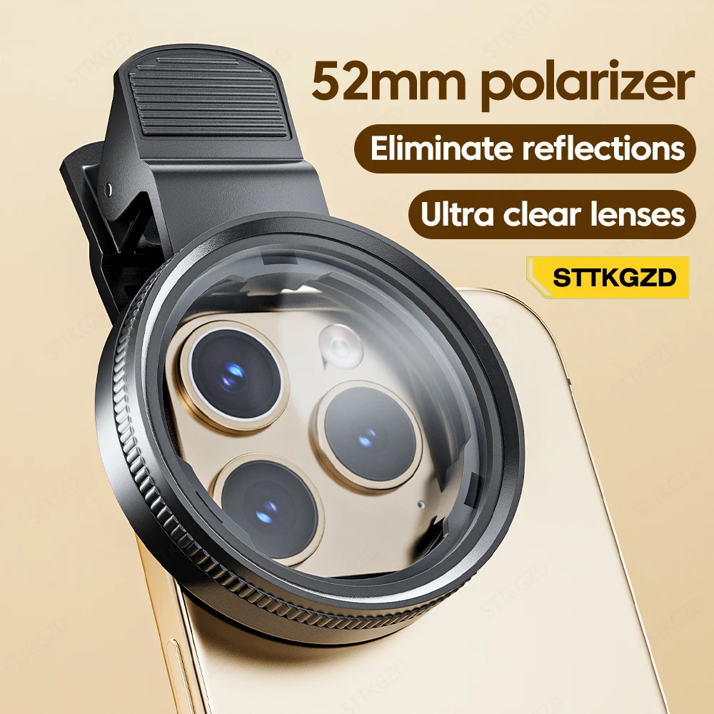 Phone Accessories Usa - Baru 52Mm CPL Filter Lensa Ponsel