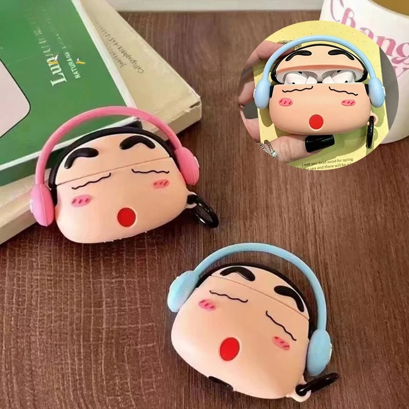 Airpod Case Cover - Casing Crayon ShinChans untuk Apple AirPods