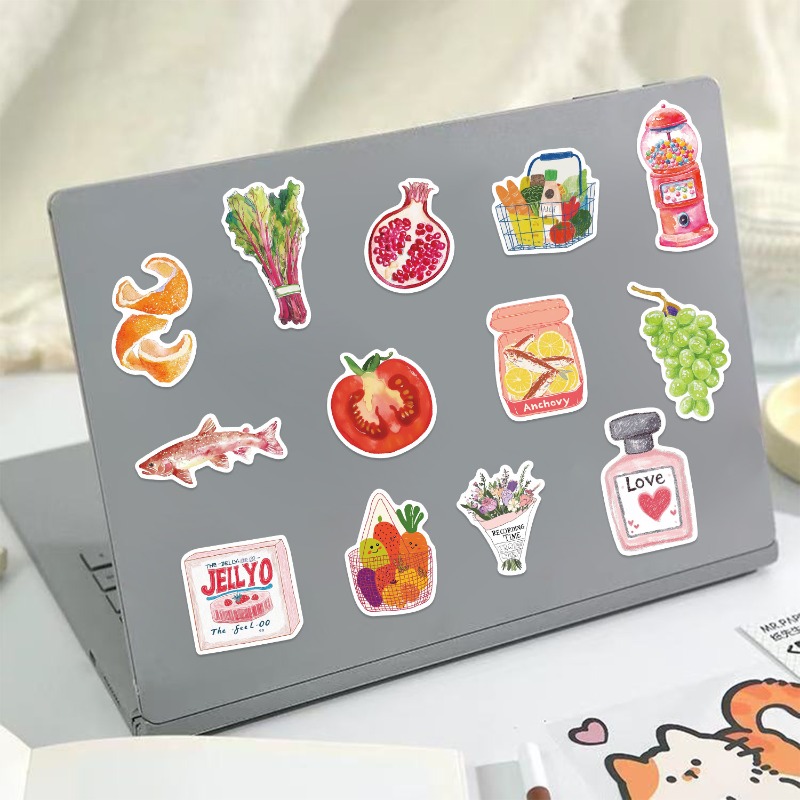50 Buah/Set Stiker Jurnal Buku - Phone Accessories For Kids ulasan dan harga