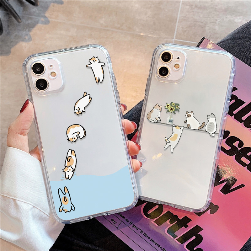 Casing HP Transparan Motif Ika - Phone Case Clear ulasan dan harga
