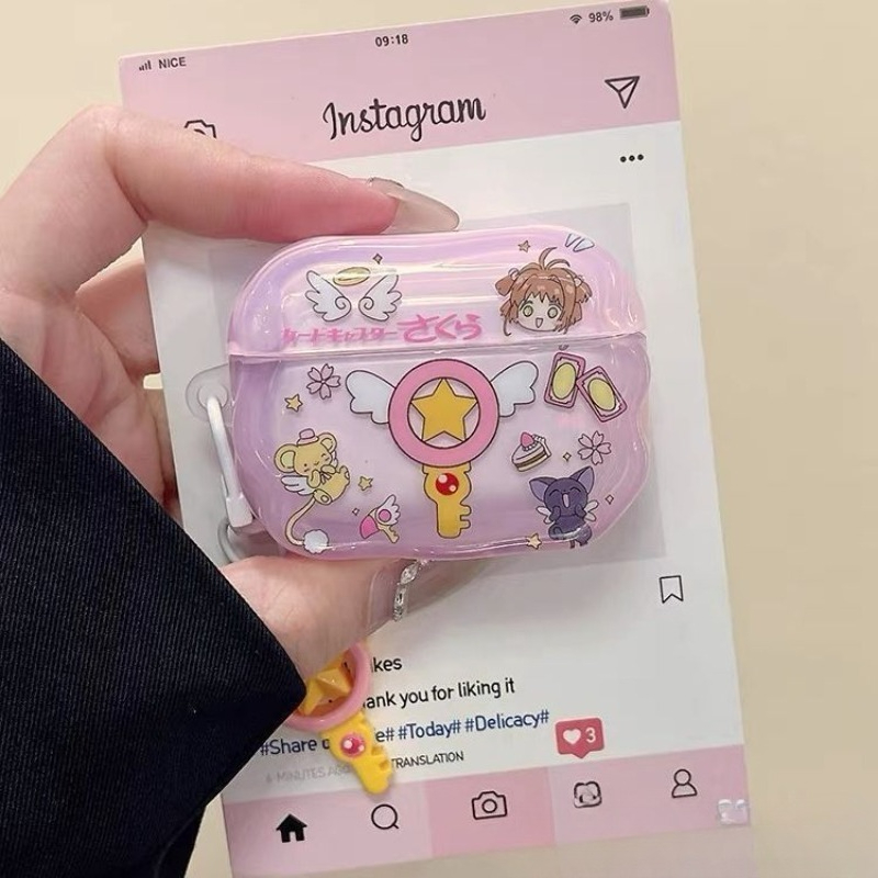 Kartun Cardcaptor Sakura Tongk - Airpod Case Cover ulasan dan harga