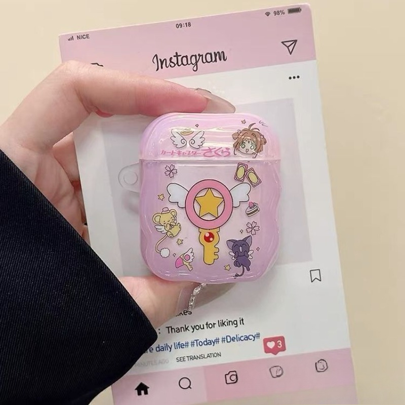 Kartun Cardcaptor Sakura Tongk - Airpod Case Cover ulasan dan harga