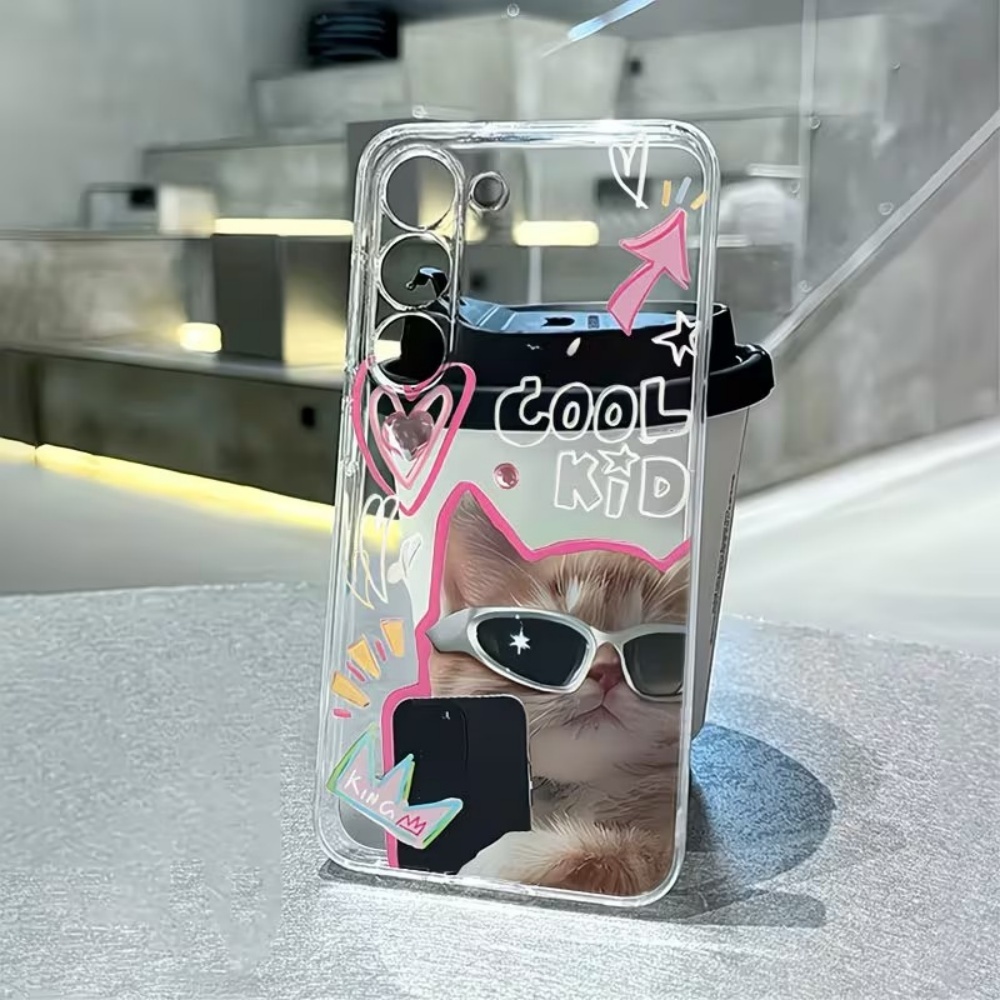 Casing Ponsel TPU Bening Pola  - Phone Case Clear ulasan dan harga