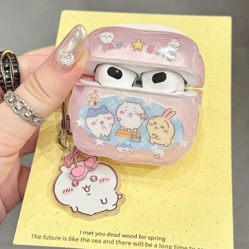 Casing Pelindung Chiikawaed Lu - Airpod Case Cover ulasan dan harga