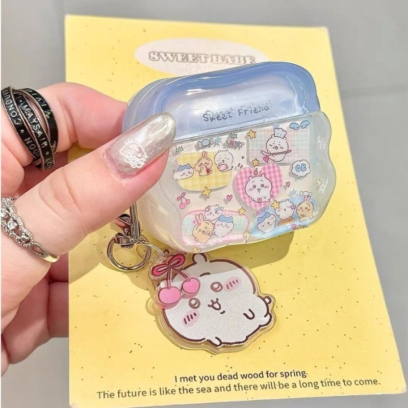 Casing Pelindung Chiikawaed Lu - Airpod Case Cover ulasan dan harga