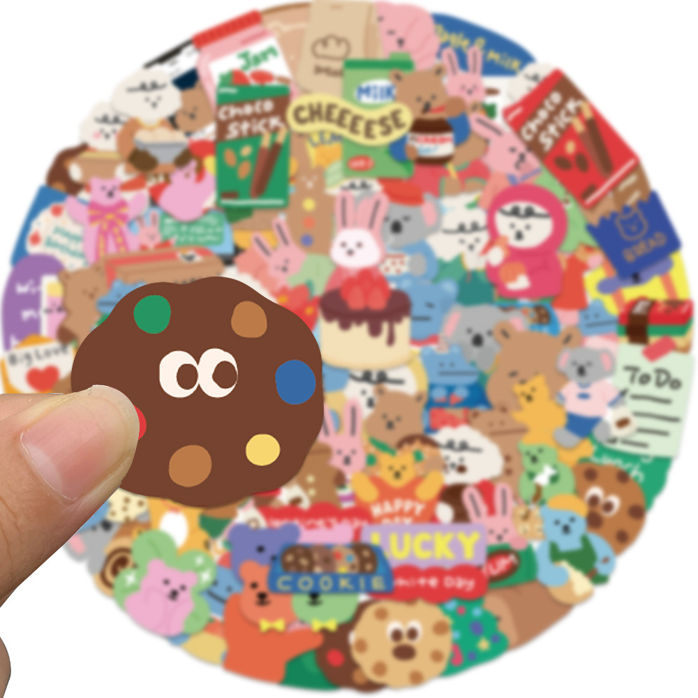100Pcs Stiker Beruang Korea Da - Phone Accessories For Kids ulasan dan harga