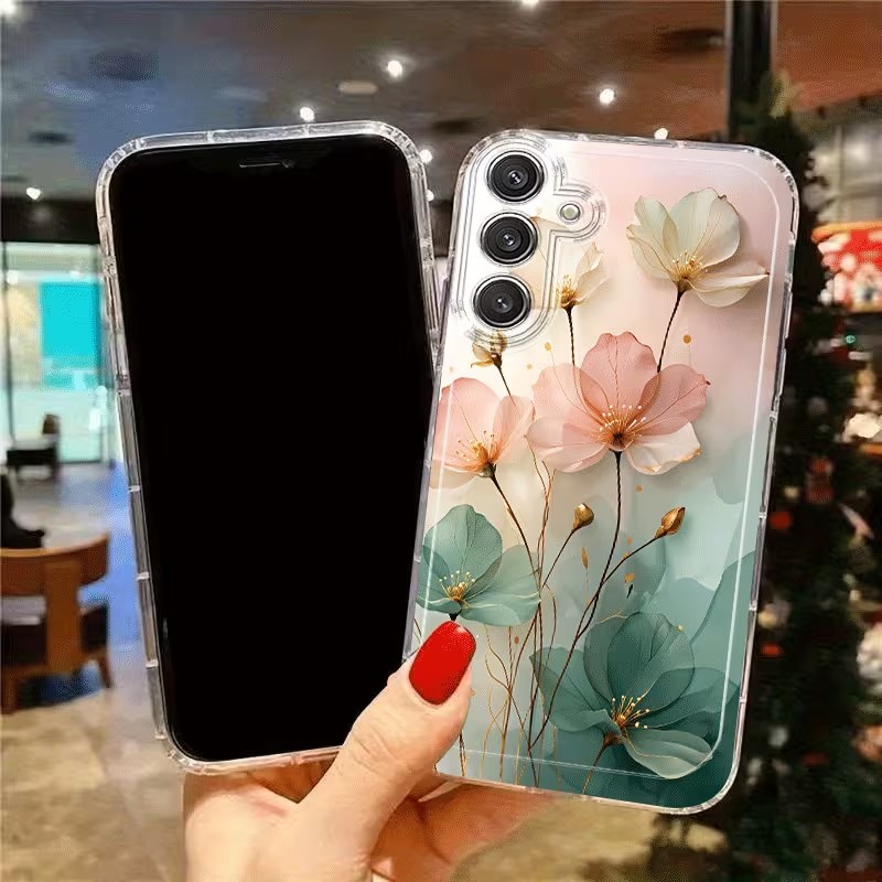 Casing Ponsel Bening Anti Seli - Phone Case Clear ulasan dan harga