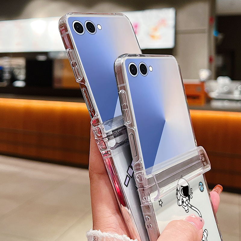 Casing Ponsel Lipat Pola Astro - Phone Case Clear ulasan dan harga
