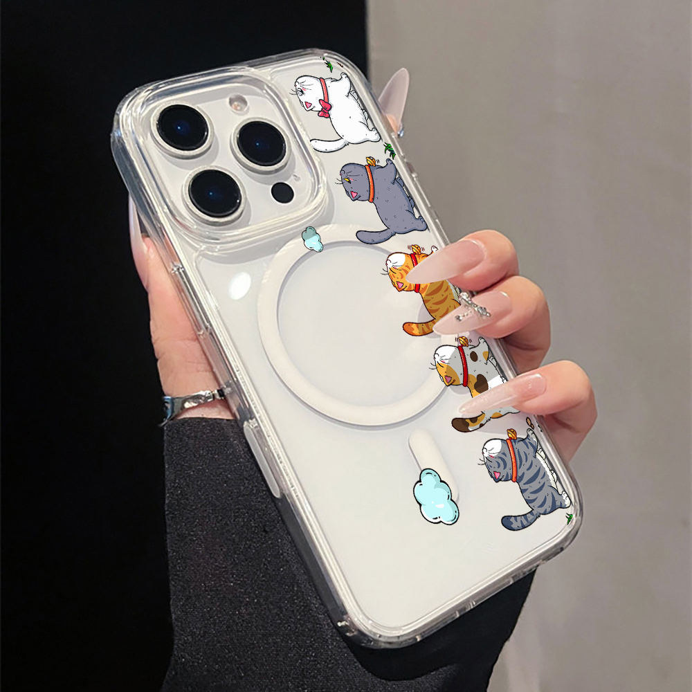 Casing HP Akrilik Motif Kucing - Phone Case Clear ulasan dan harga