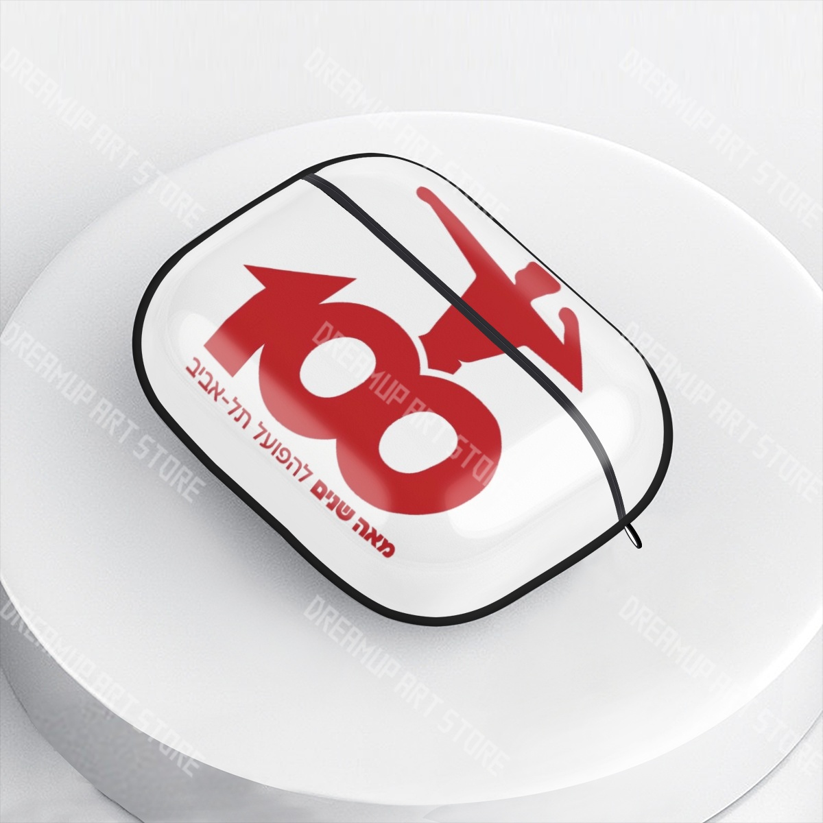 Casing Hapoel Tel Aviv untuk A - Airpod Case Cover ulasan dan harga
