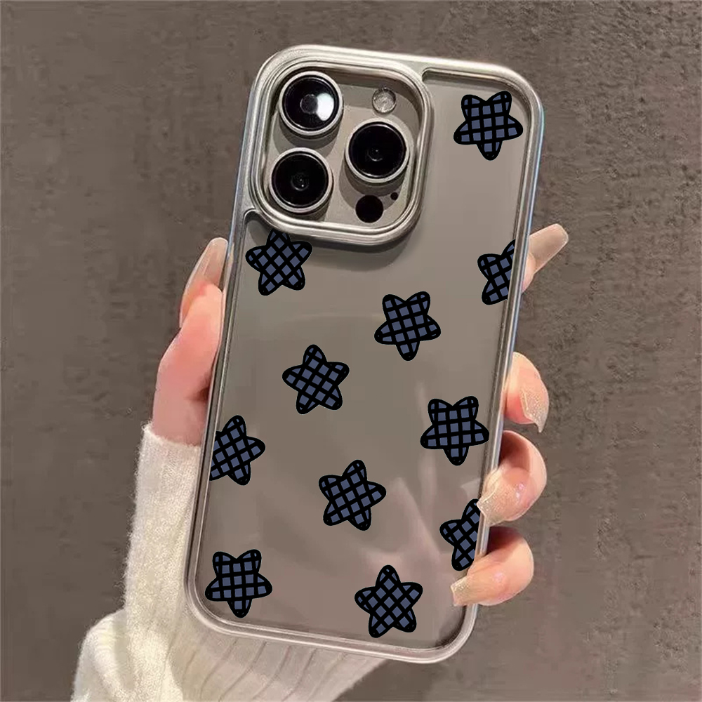 Casing Transparan Y2K Stars Fa - Phone Case Clear ulasan dan harga