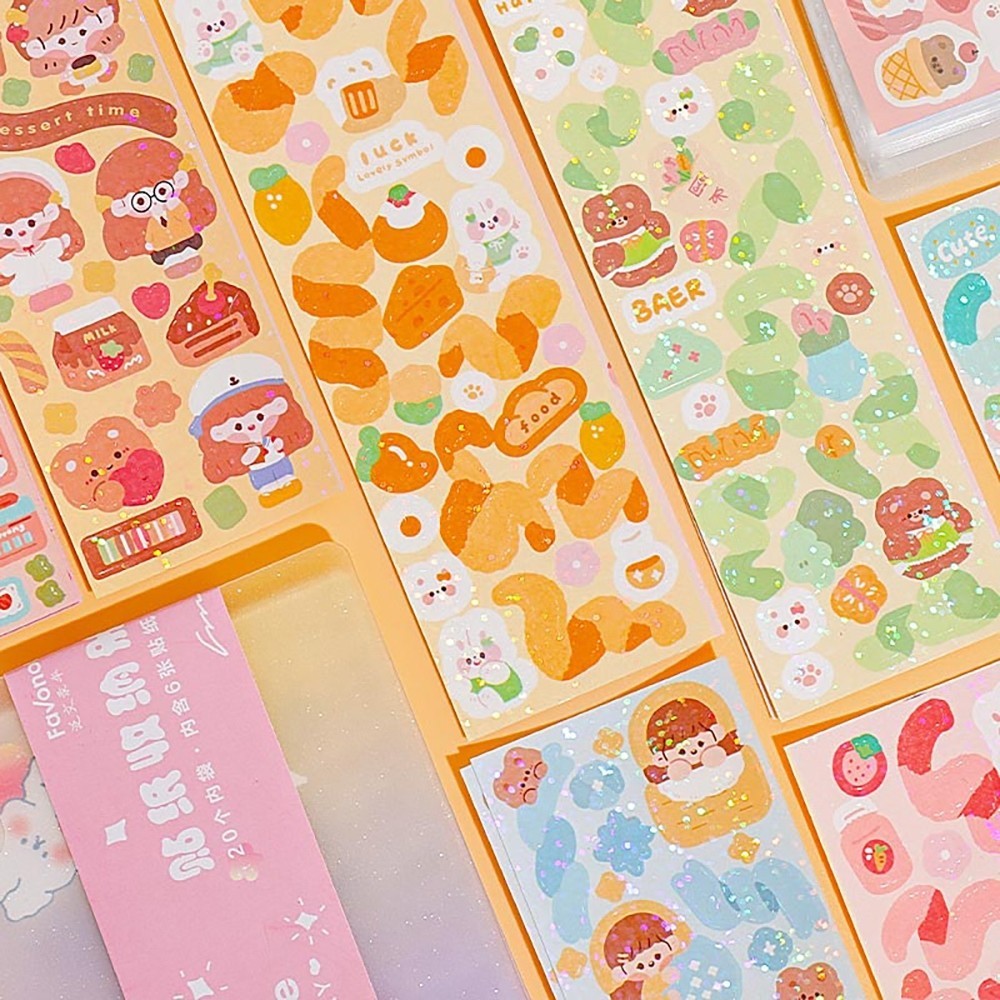 20-1000Pcs Set Stiker Laser Lu - Phone Accessories For Kids ulasan dan harga