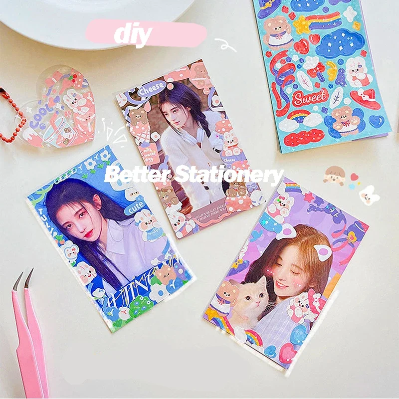 20-1000Pcs Set Stiker Laser Lu - Phone Accessories For Kids ulasan dan harga