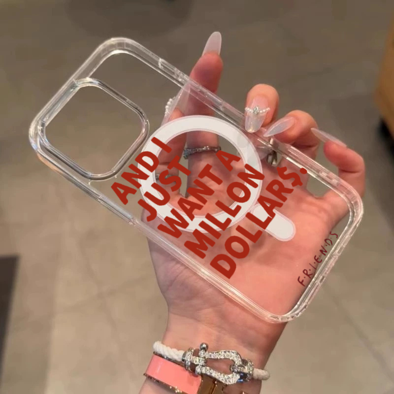 Casing Kutipan Abstrak Fashion - Phone Case Clear ulasan dan harga