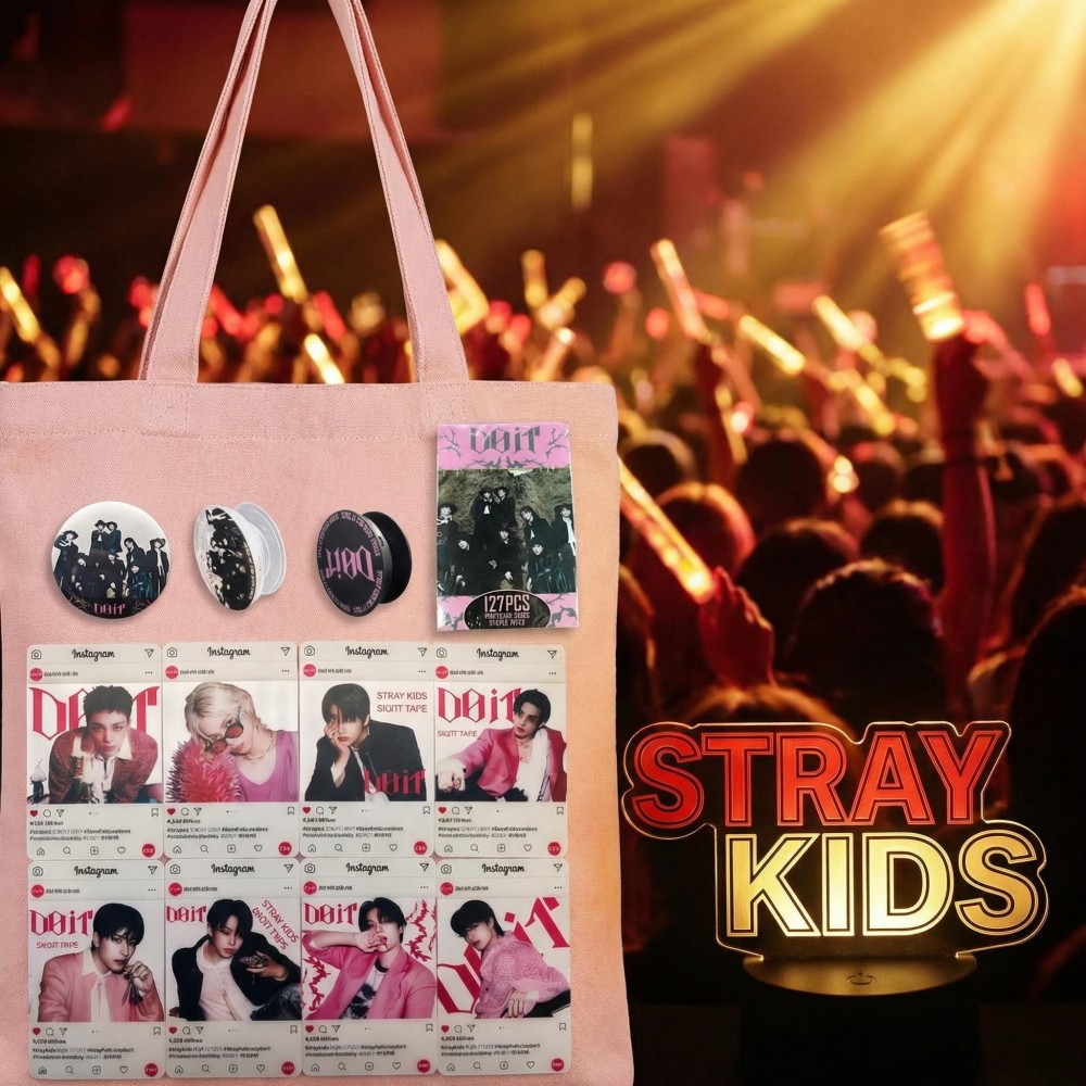 Stiker Kartu Foto Kpop Stray S - Phone Accessories For Kids ulasan dan harga