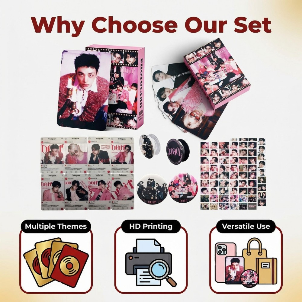Stiker Kartu Foto Kpop Stray S - Phone Accessories For Kids ulasan dan harga