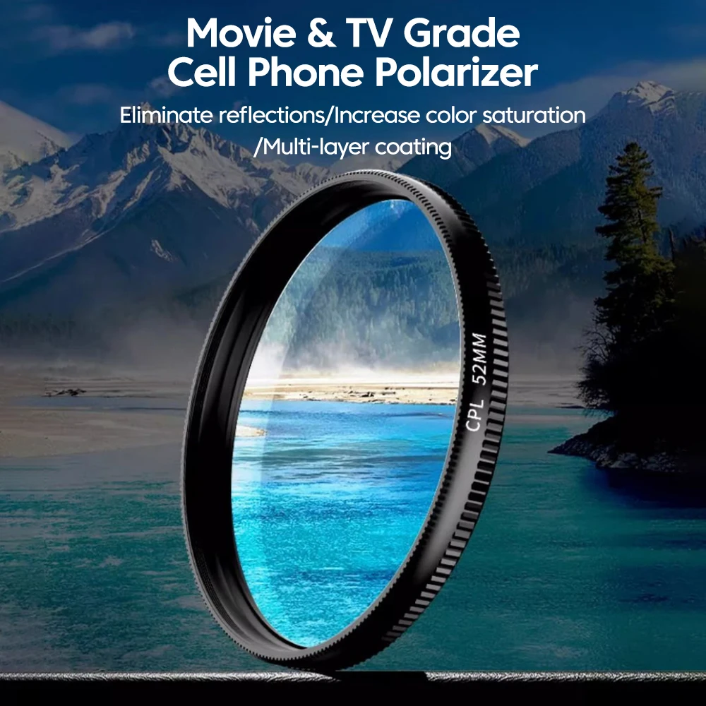 Baru 52Mm CPL Filter Lensa Pon - Phone Accessories Usa ulasan dan harga