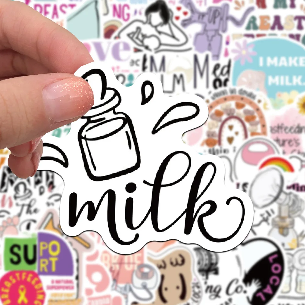 50 Buah Stiker Menyusui dan Ke - Phone Accessories For Kids ulasan dan harga