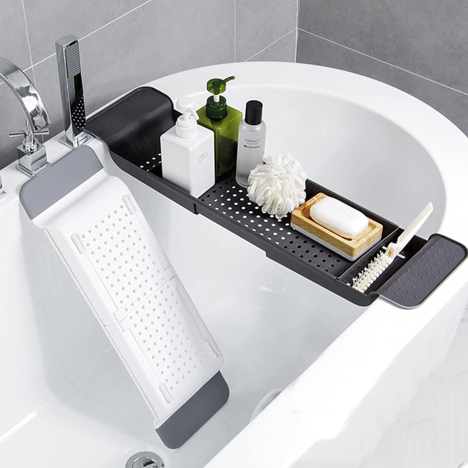 Rak Penyimpanan Bak Mandi yang - Phone Accessories Rack ulasan dan harga